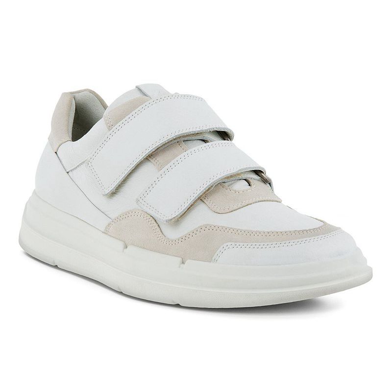 Women Flats Ecco Soft X W - Sneakers White - India VPYTZS913